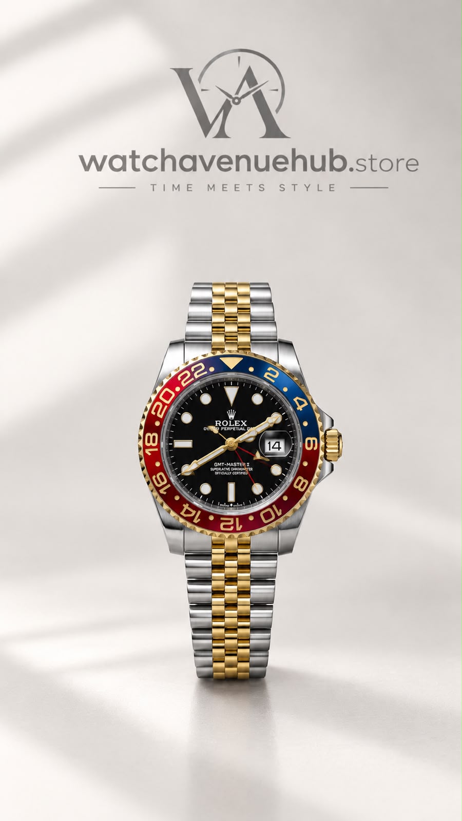 RLX Royal Pepsi Two-Tone GMT Watch