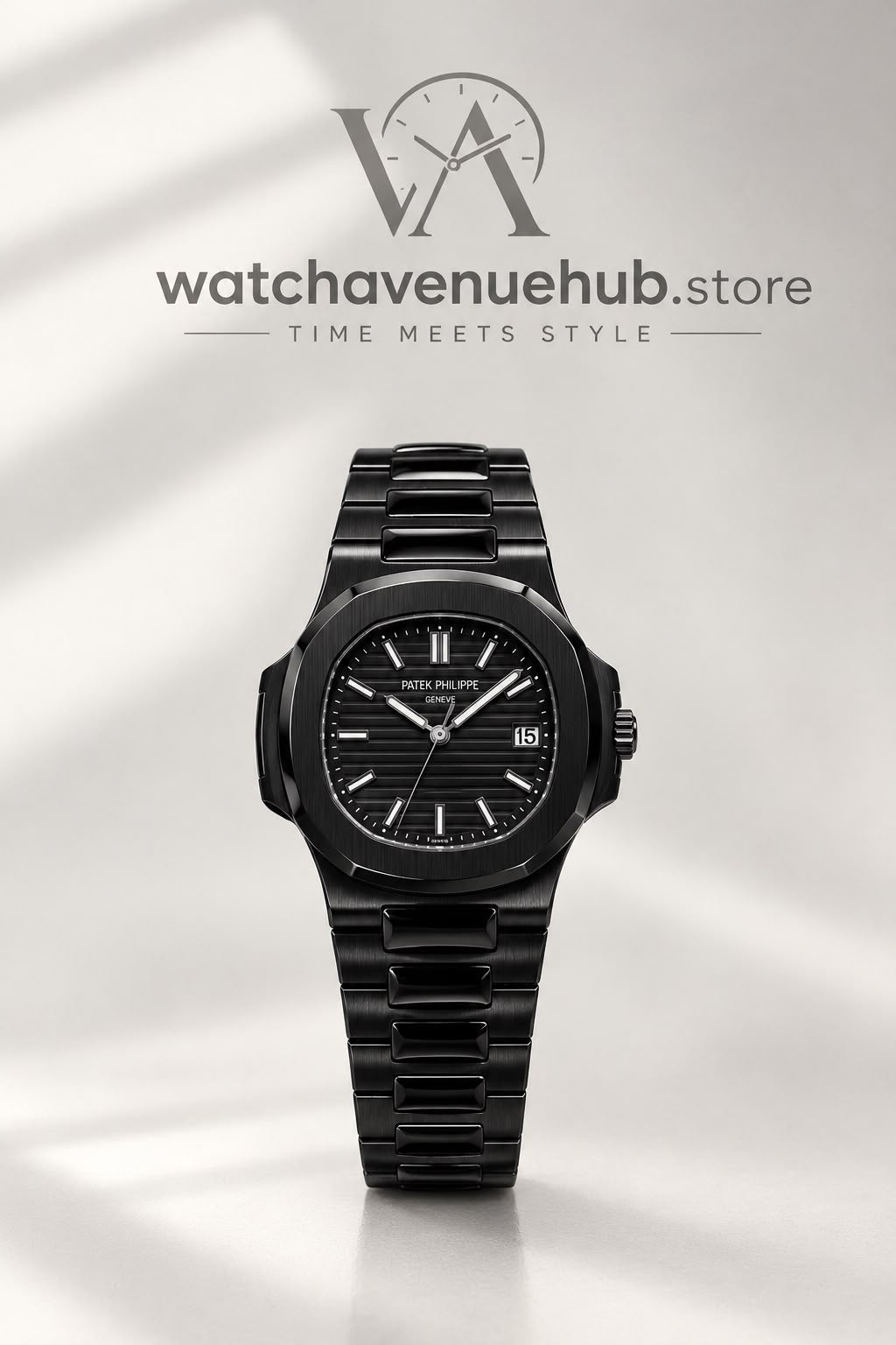 PP Midnight Black Luxury Watch