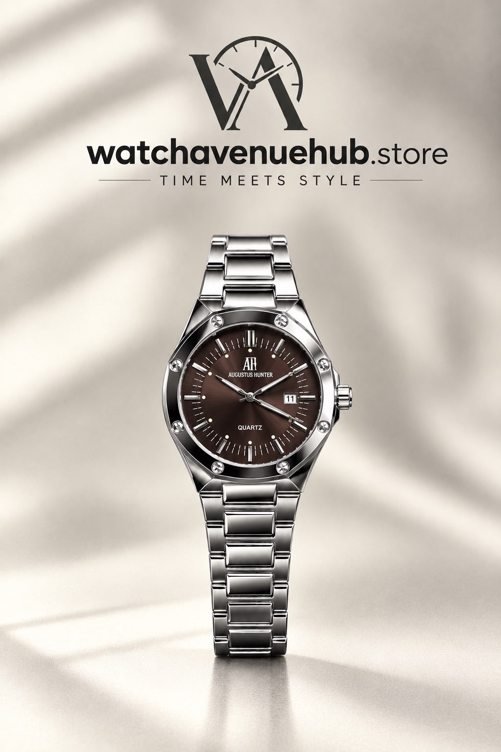 AP Silver Elegance – Stainless Steel Quartz Watch