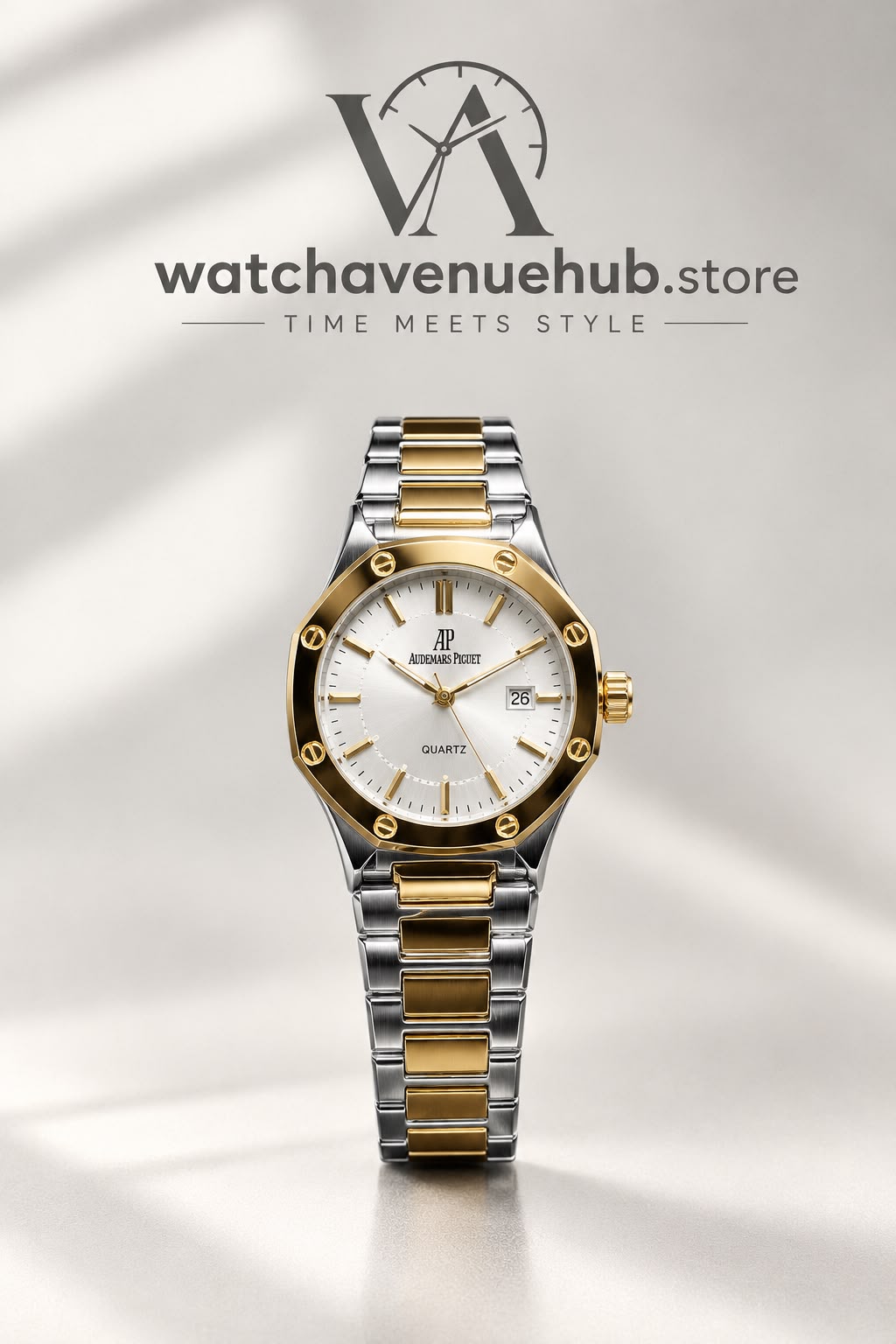 AP Royal Oak Two-Tone Style Watch